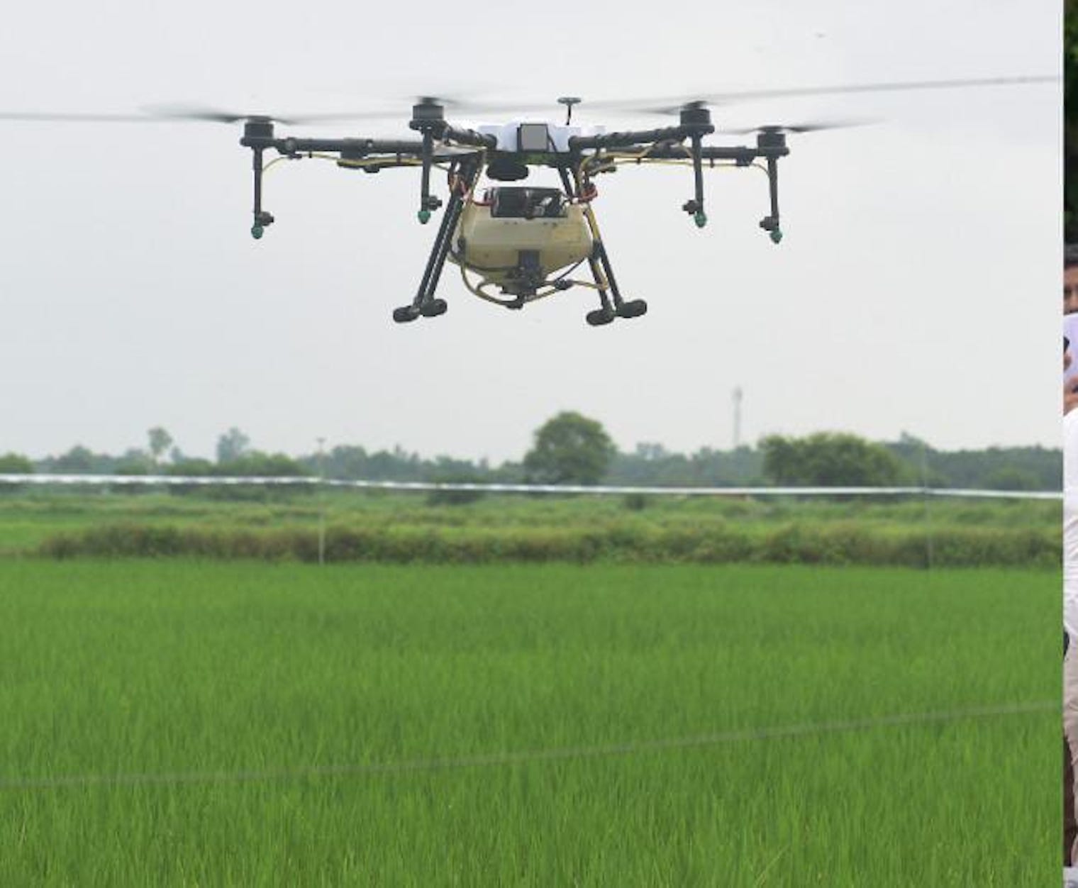 drone farming in uttarp pradesh