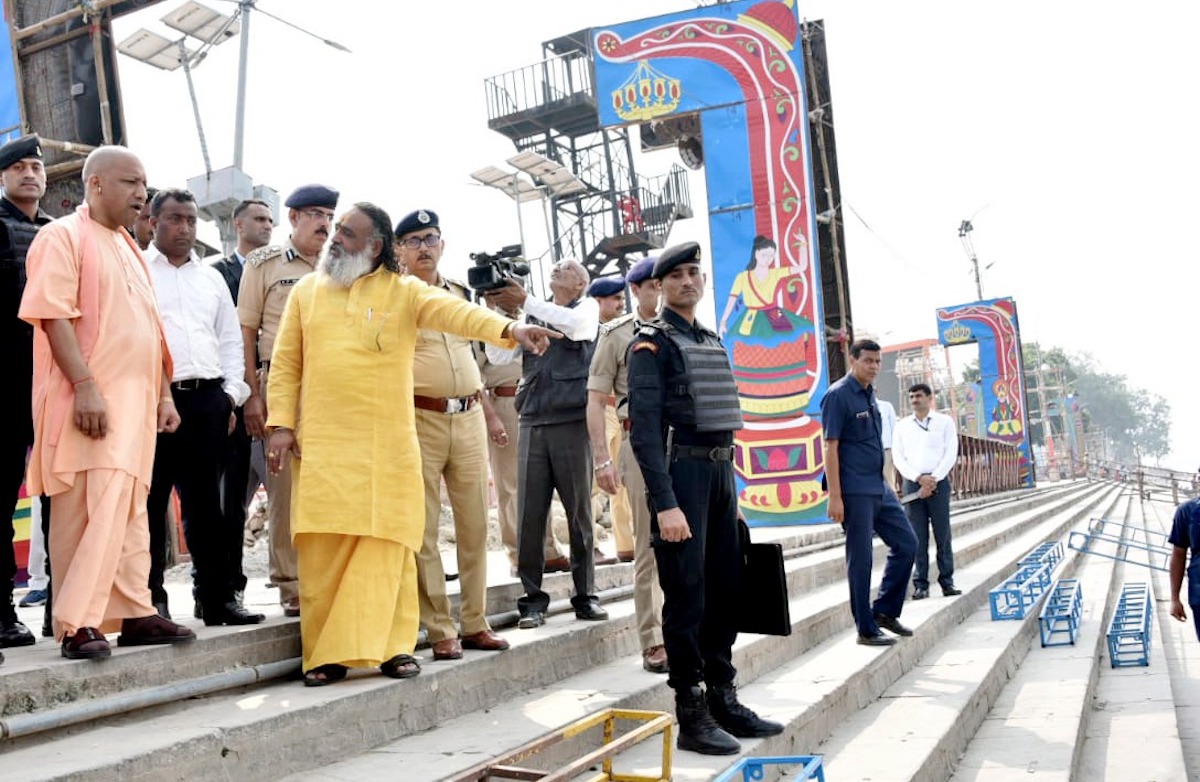 Chief Minister oversaw the preparations for Deepotsav