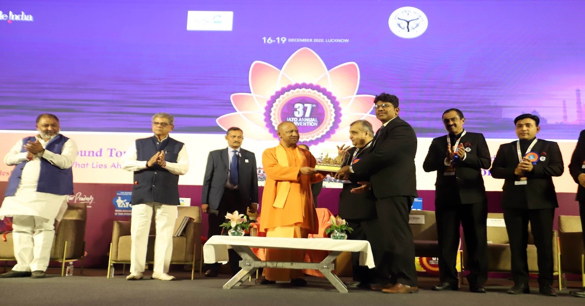 CM Yogi addressed the 37th Annual Convention of IATO