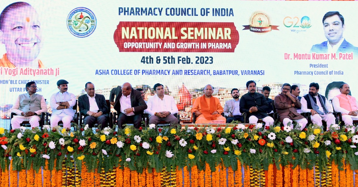 CM Yogi participated in the National Seminar of Pharma Sector