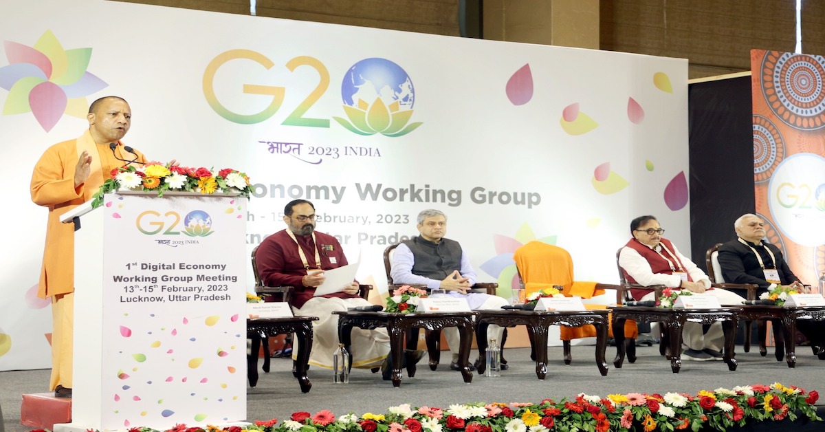Chief Minister Yogi inaugurated the meeting of the first G20 Digital Economy Working Group