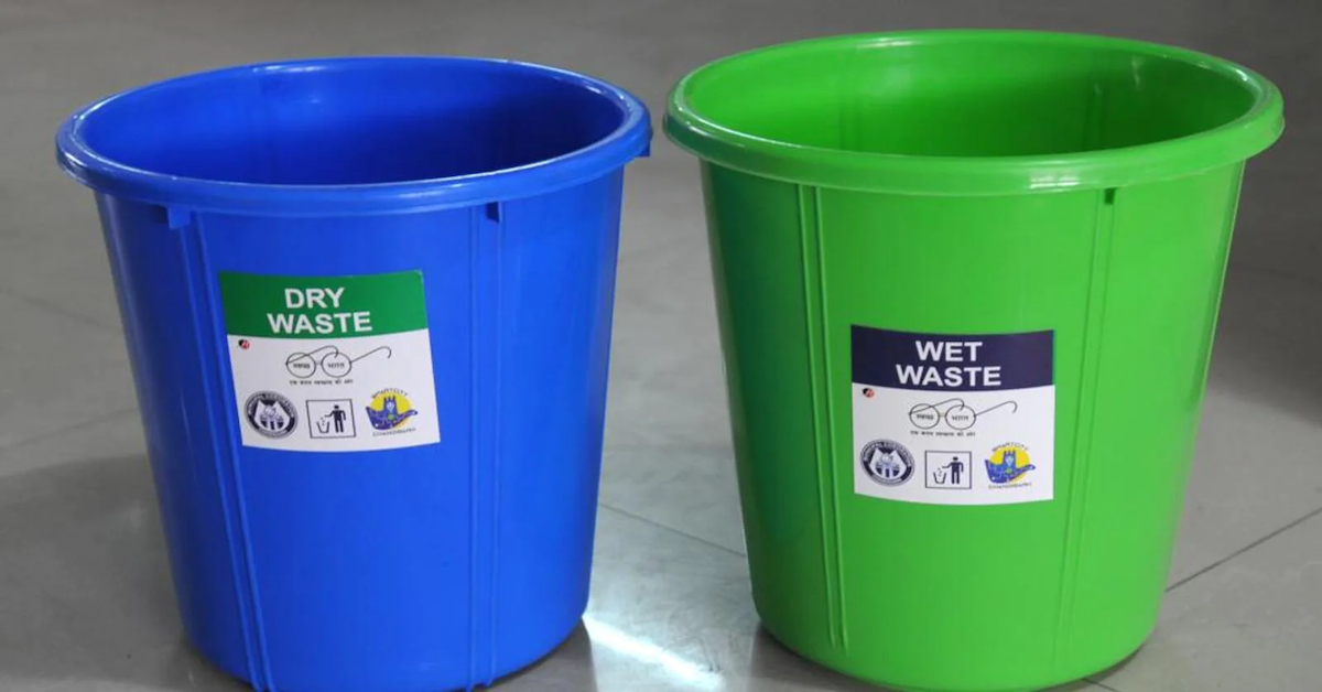 separating wet and dry waste