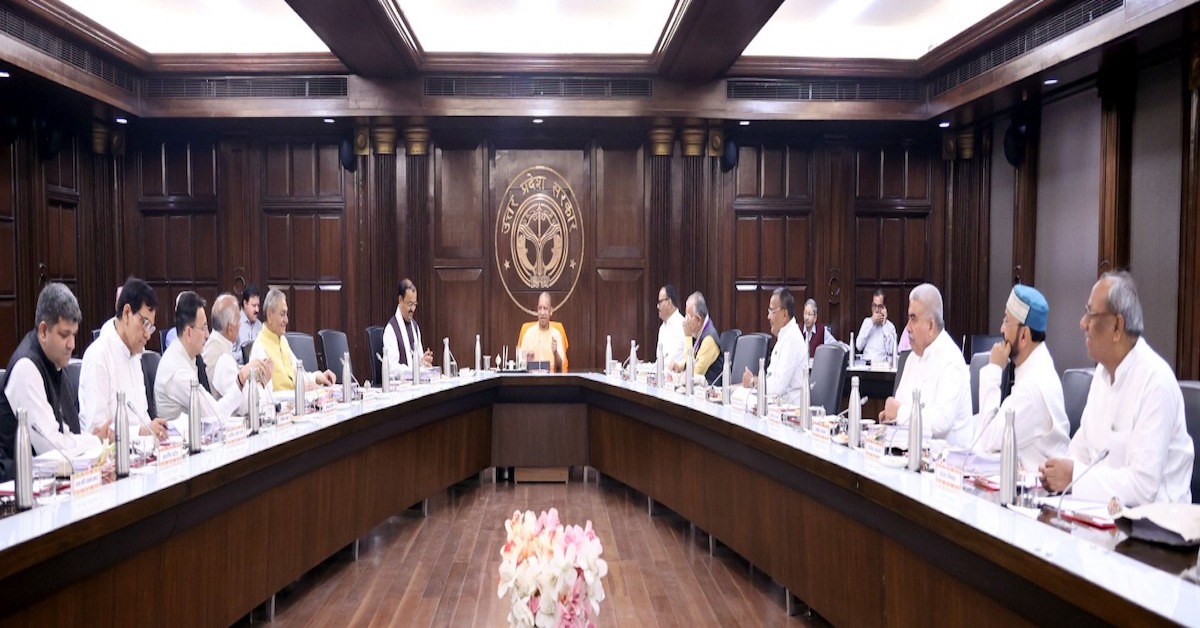 CM Yogi In Cabinet Meeting
